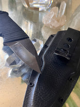 Karashark- Black flat, textured Kydex