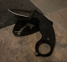 Punchbadger- single Graymatter pattern-Double Edged- Acid etched